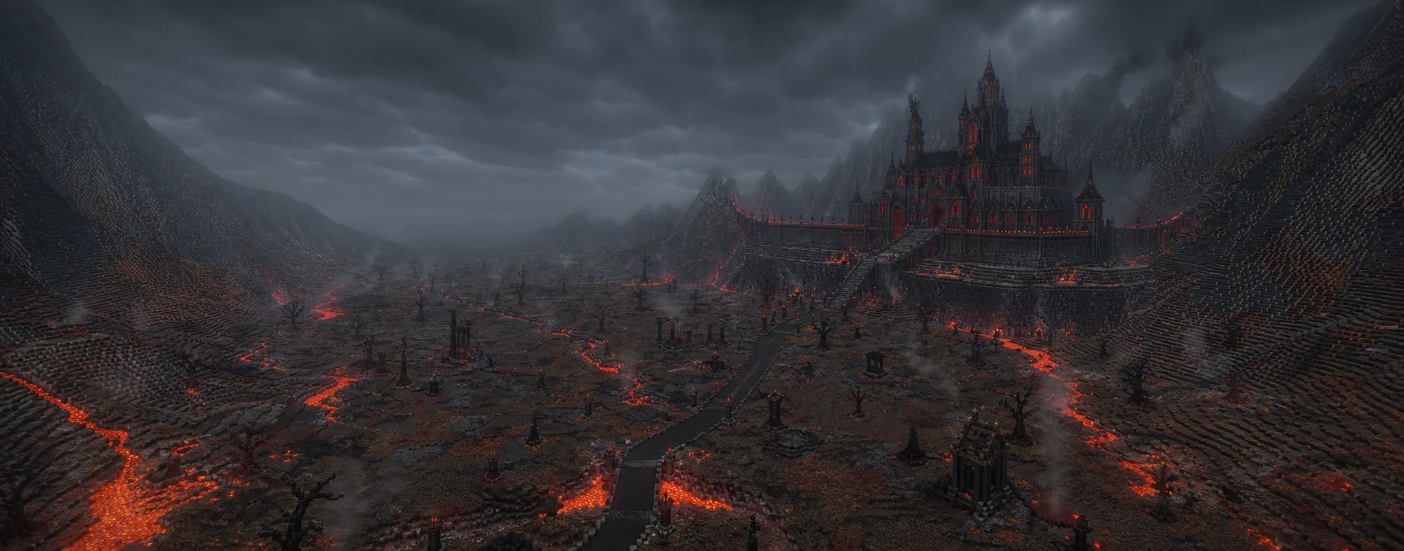 A corrupted block-built territory of Elyria